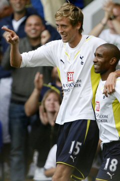Peter Crouch & Jermain Defoe