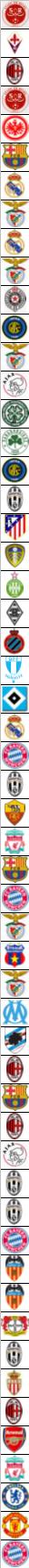 European Cup & Champions League Runners-Up