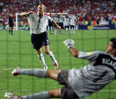 David Beckham, England v Portugal, 2006 World Cup Quarter-Final, Gelsenkirchen