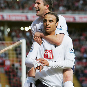 Action from Charlton 0-2 Spurs, May 2007