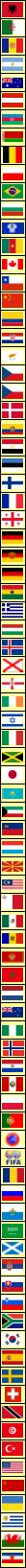 England's Opponents A-Z
