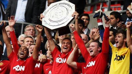 Manchester United - 2011 FA Community Shield Winners