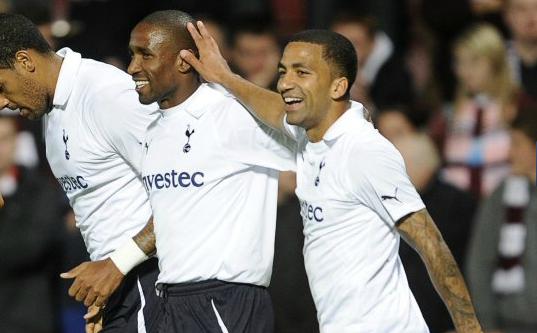 Europa League action from Heart of Midlothian 0-5 Tottenham Hotspur, August 2011