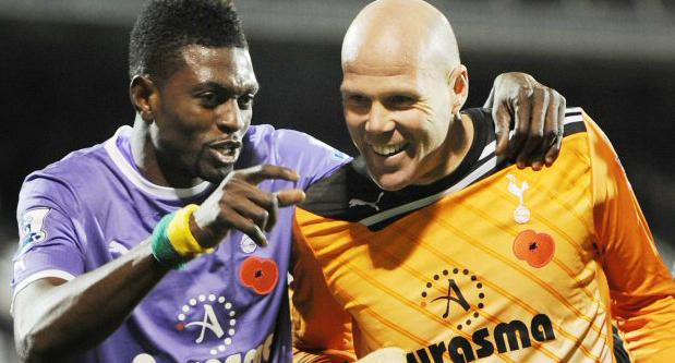 Emmanuel Adebayor & Brad Friedel joined Tottenham Hotspur in 2011