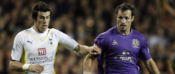 Gareth Bale for Spurs against Everton in the 2009-10 League Cup