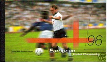 European Football Championships 1996 Prestige Stamp Book