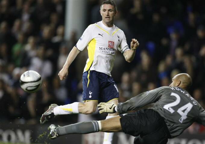 Robbie Keane & Tim Howard