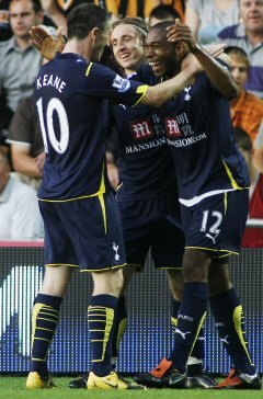 Keane, Modric & Defoe