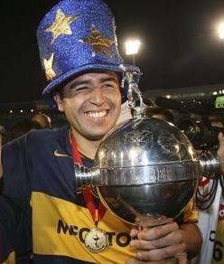 Juan Roman Riquelme's Boca Juniors won the Copa Libertadores in 2007