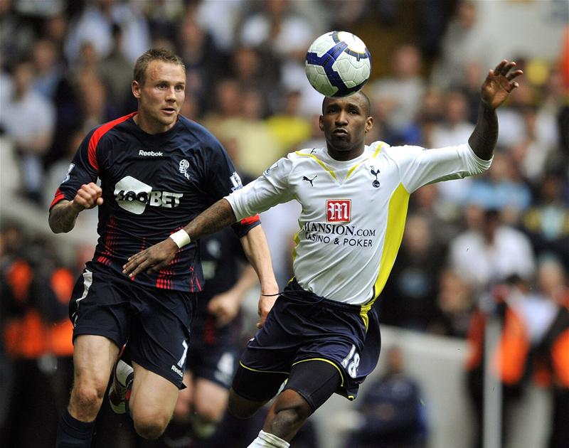 Jermain Defoe for Spurs against Bolton