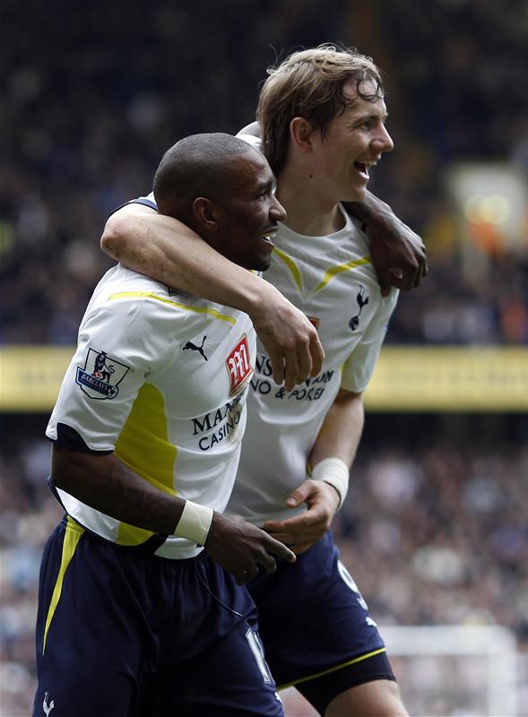 Jermain Defoe & Roman Pavlyuchenko, Spurs v Blackburn Rovers