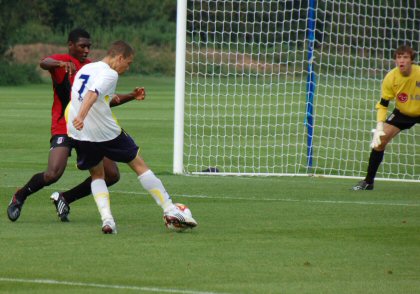 Ryan Fredericks scores against Fulham