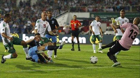 Bulgaria 0-3 England, September 2011