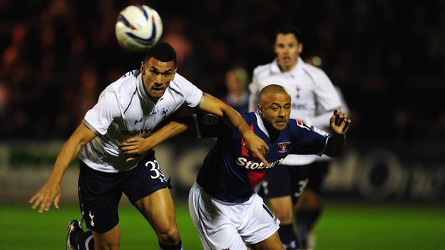 Carlisle United 0-3 Tottenham Hotspur, September 2012