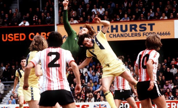 Peter Taylor in action for Spurs at Southampton