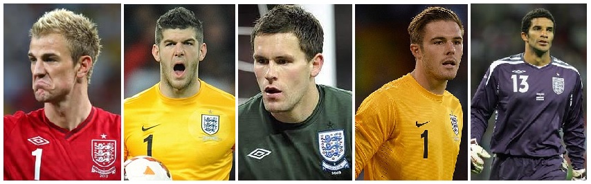 England Goalkeepers