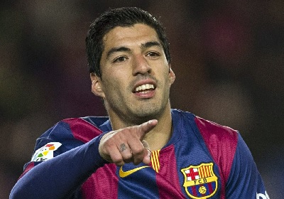 Luis Suárez of Barcelona