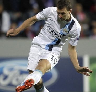 Edin Džeko of Manchester City