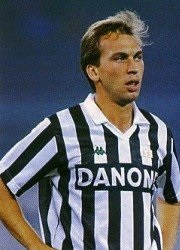 David Platt with Juventus