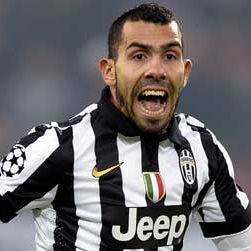 Carlos Tévez of Juventus