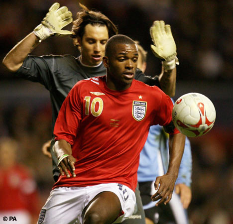 Darren Bent of Spurs & England