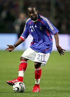 Pascal Chimbonda of Spurs & France
