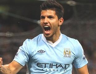 Manchester City's Sergio Aguero