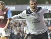 Rafael Van der Vaart of Tottenham Hotspur against Aston Villa