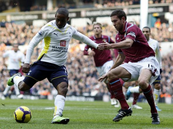 Jermain Defoe v West Ham United